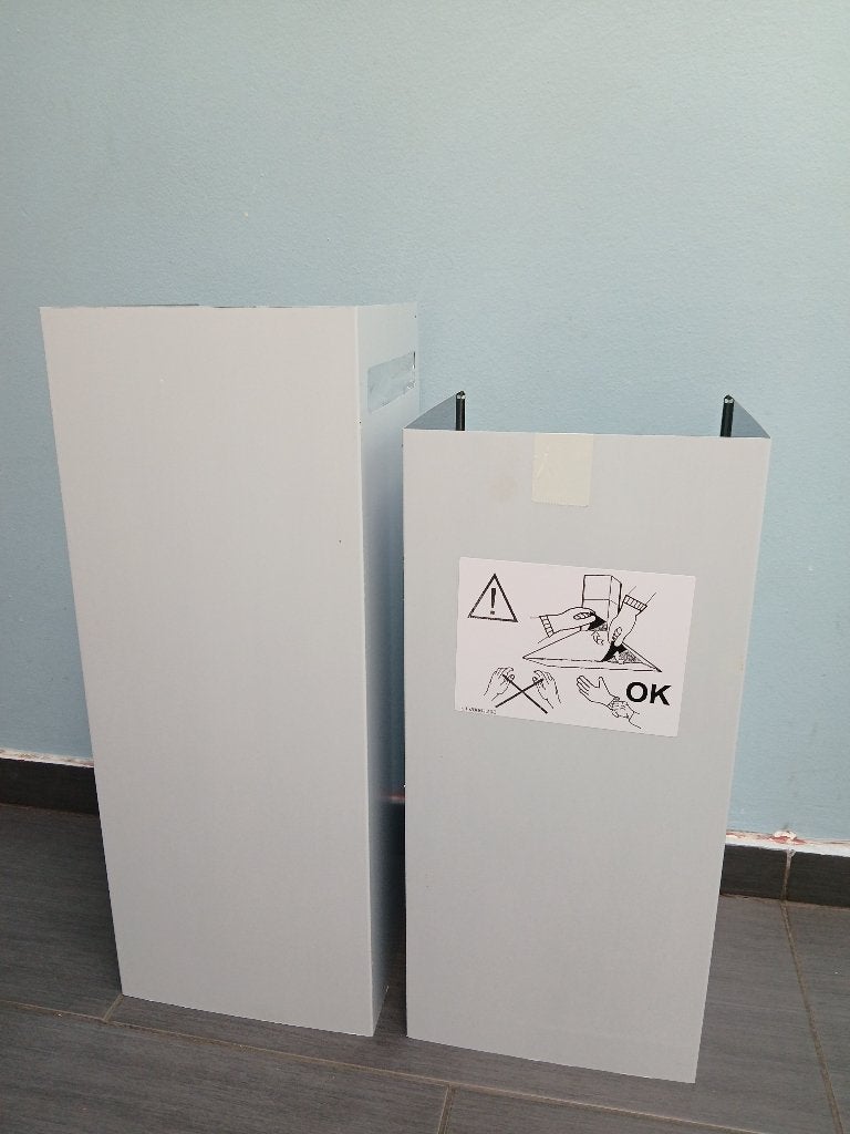 Nouveau pour la hotte inox, Neuf, Argent, Moderne, Enlèvement