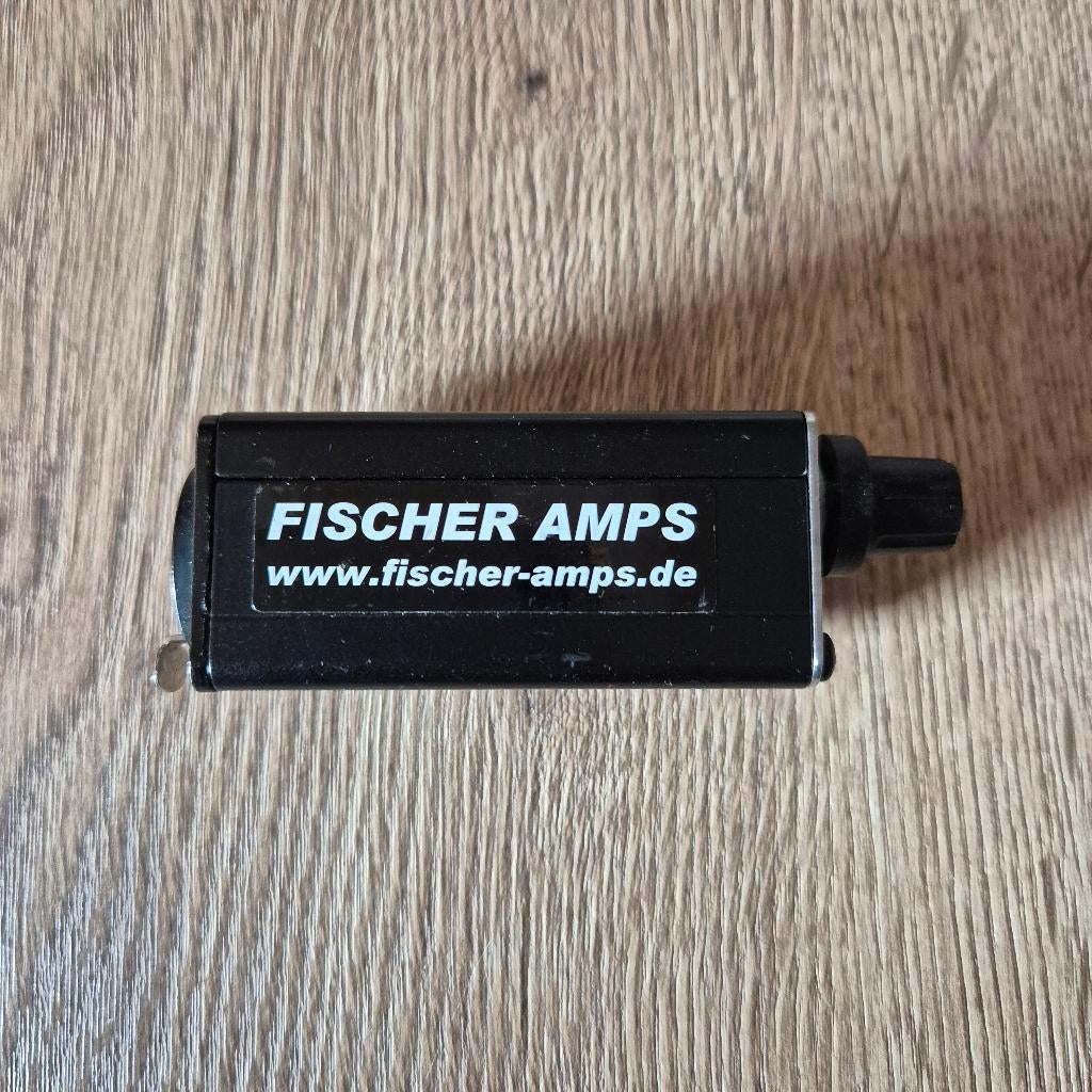 Fischer Amps Mini Bodypack XLR-jack combo volumeregelaar, Ophalen, Zo goed als nieuw, Monitor(versterker)
