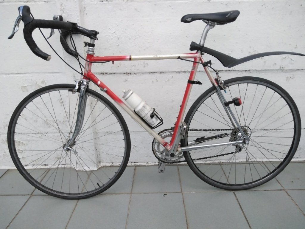 Koersfiets, 28 inch, Gebruikt, Staal, Heren