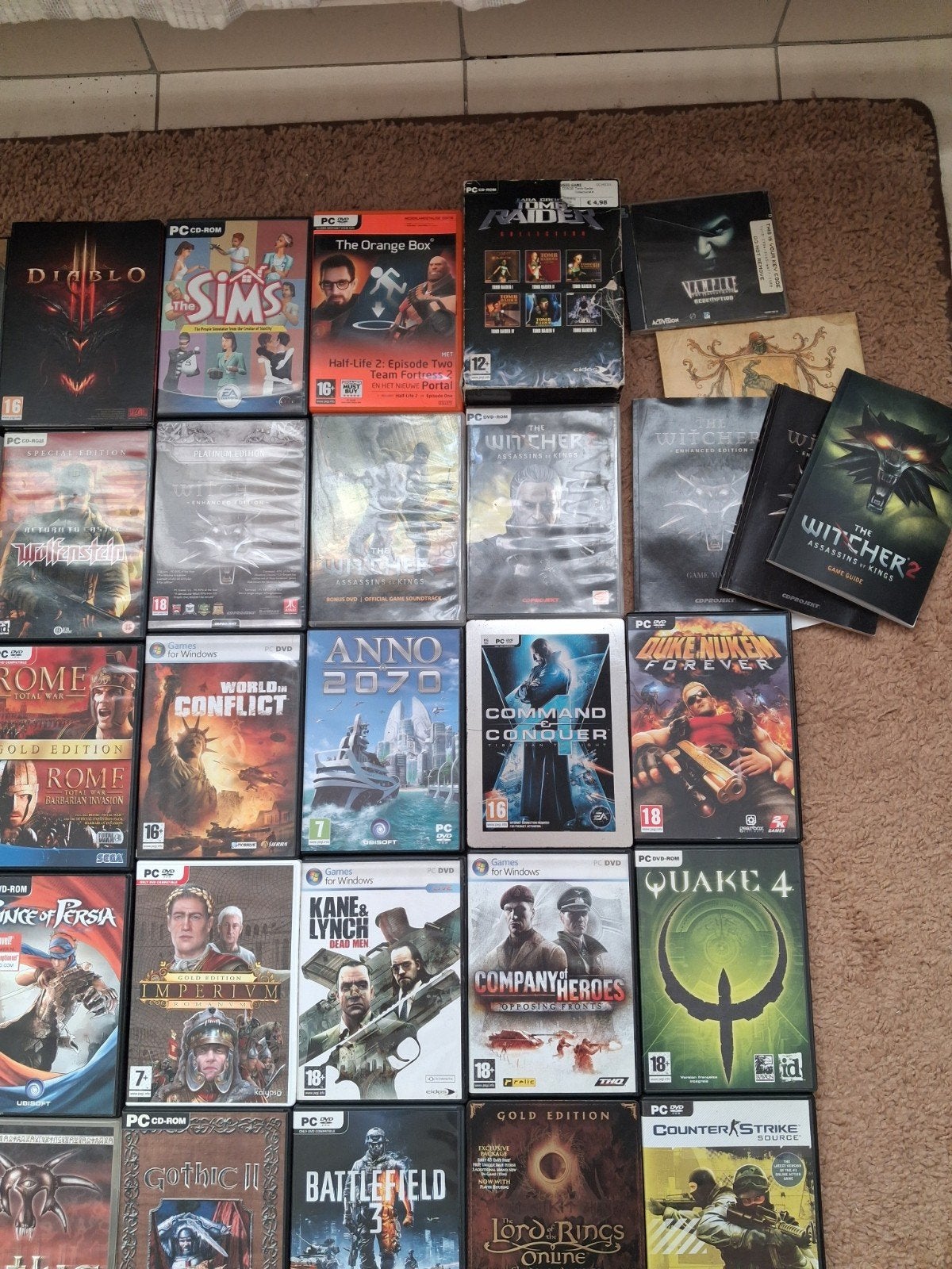 lot pc spelletjes, Games en Spelcomputers, Games | Pc, Ophalen of Verzenden, Online