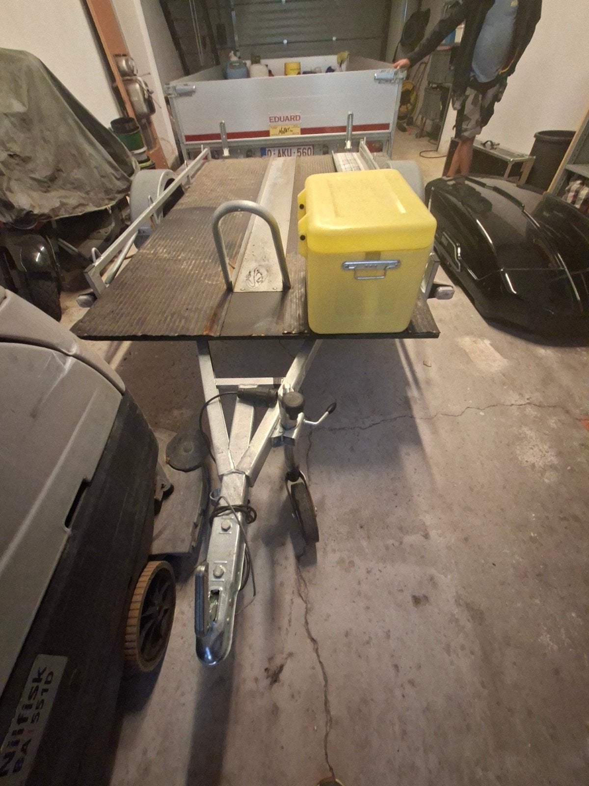 remorque moto., Enlèvement, Neuf