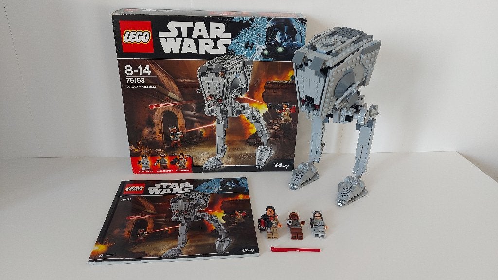 LEGO Star Wars - 75153 - Rogue One AT-ST Walker - Compleet, Star Wars, Lego, Ophalen of Verzenden, Zo goed als nieuw