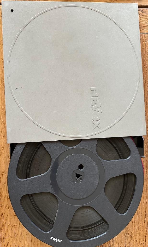 bande REVOX 26 cm, Enlèvement ou Envoi, Pièce, Avec bandes