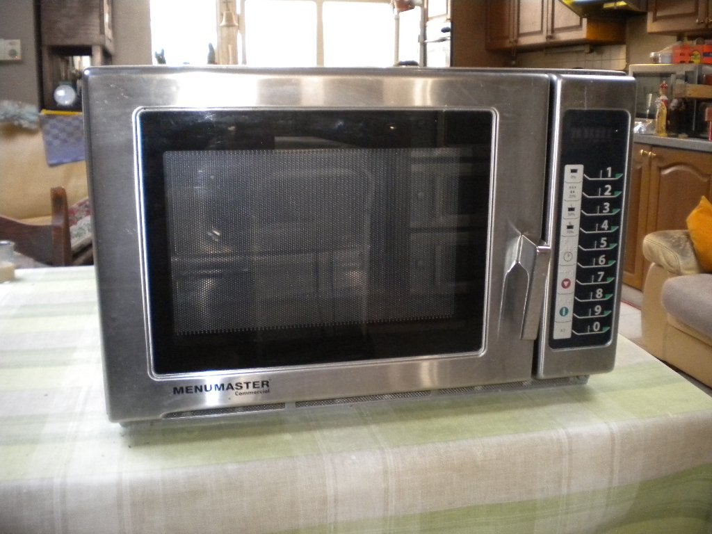 MICRO GOLF OVEN, Ophalen, Microgolfoven, Zo goed als nieuw, Oven