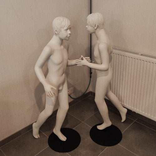 Paspop / Etalagepop Kind (DUO), Ophalen, Gebruikt