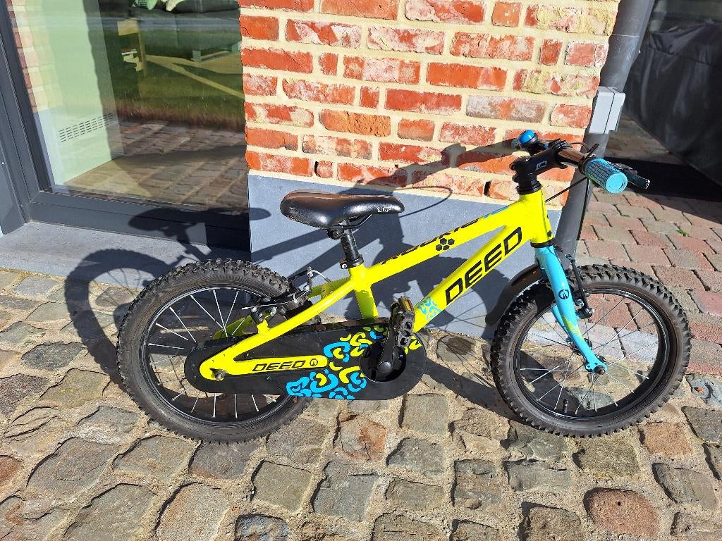 MTB 16 inch, 3 a 5 jaar, merk Deed, Fietsen en Brommers, Fietsen | Jongens, Gebruikt, 16 inch, Handrem, Ophalen