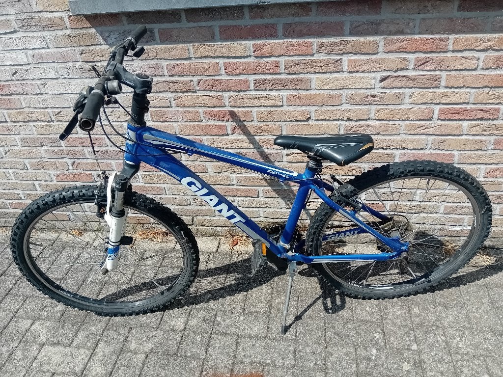 Mountainbike, Ophalen, Versnellingen, Giant, Schijfrem