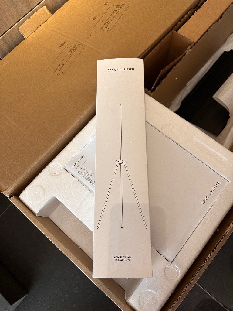 Bang & Olufsen Beosound Theatre 55 Alu/stof Dolby Atmos  B&O, Info@bang-olufsen.dk, Comme neuf, Enlèvement, Bluetooth