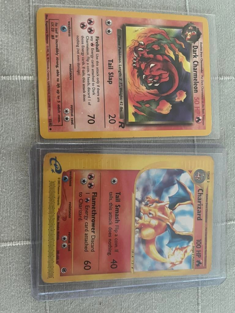 Pokémon Charizard #39 2002 kaart, Ophalen of Verzenden, Zo goed als nieuw