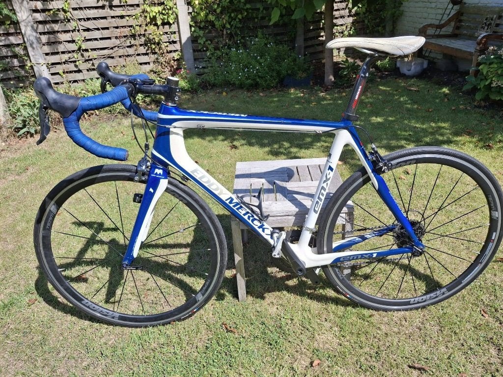 EDDY MERCKX EMX-1 Carbon maat Large, Vélos & Vélomoteurs, Vélos | Vélos de course, Frein sur jante, 57 à 61 cm, Comme neuf, Enlèvement