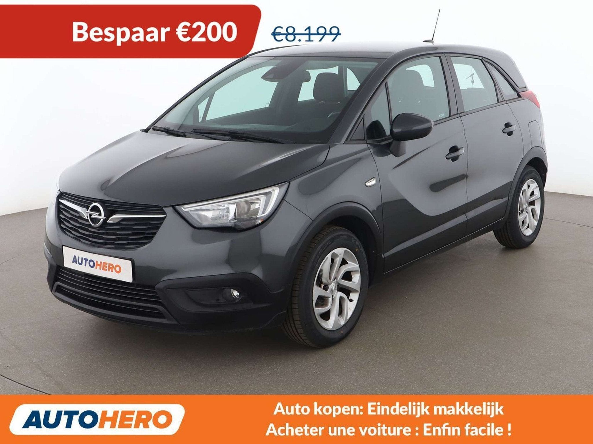 Opel Crossland X 1.2 Edition (bj 2018), Auto's, Opel, Voorwielaandrijving, 116 g/km, Stof, Gebruikt