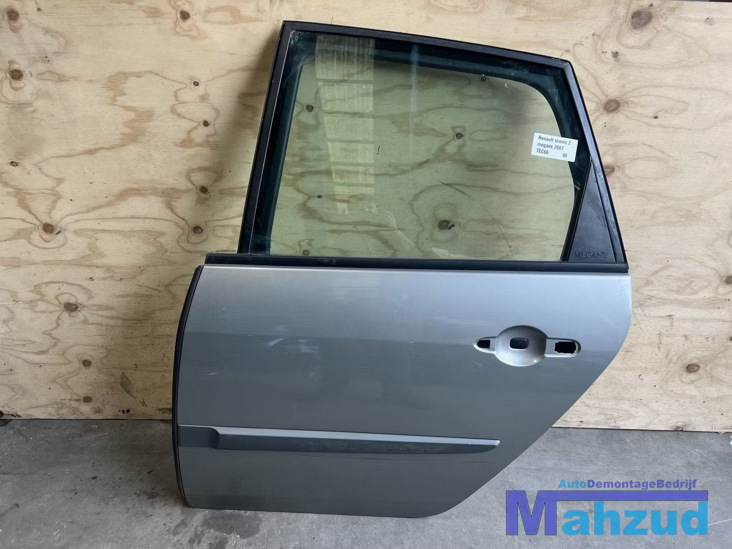RENAULT SCENIC 2 TEC66 GRIJS links achter deur portier 2004-, Auto-onderdelen, Renault Group, Gebruikt, Contact.group@renault.com