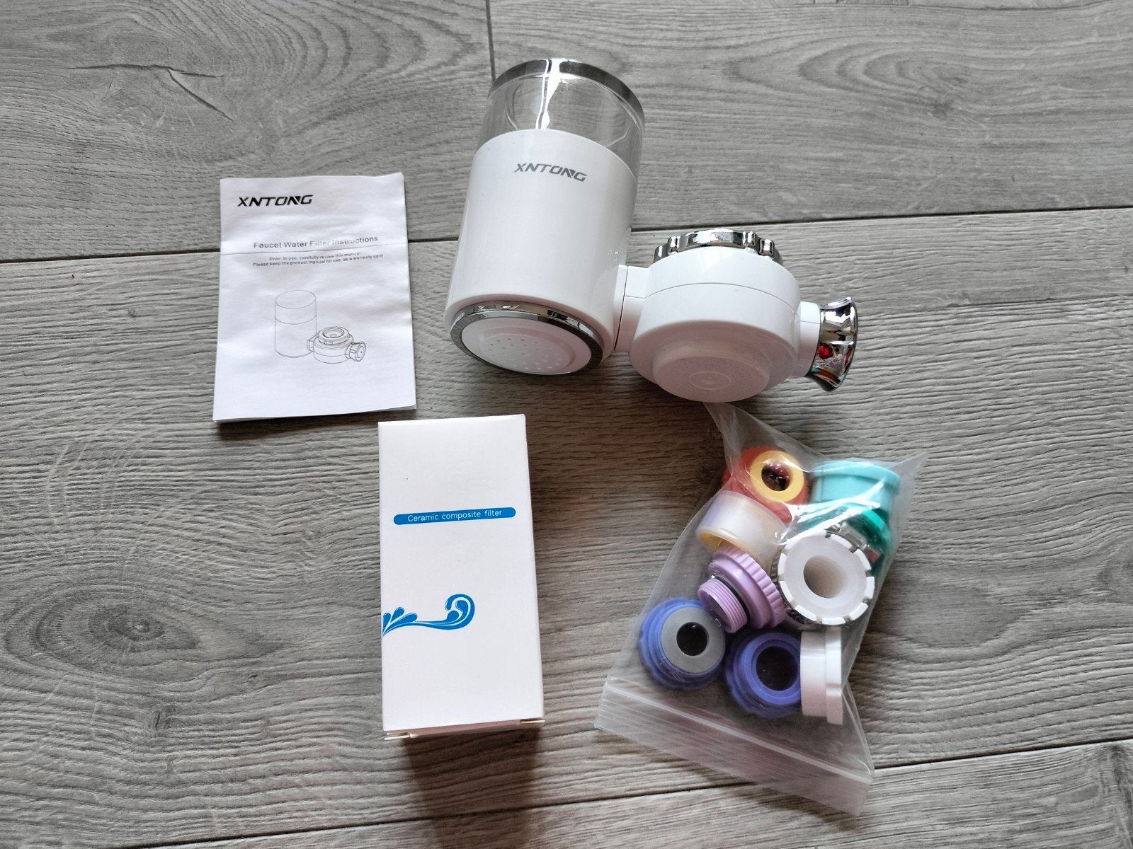 XNTONG waterfilter kraan met verschillende opzetstukken, Doe-het-zelf en Bouw, Sanitair, Ophalen of Verzenden, Nieuw, Kraan