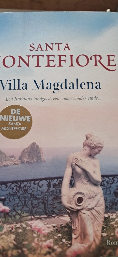 Boek roman ´ Villa Magdalena ´, Ophalen, Europa overig, Santa Montefiore, Zo goed als nieuw