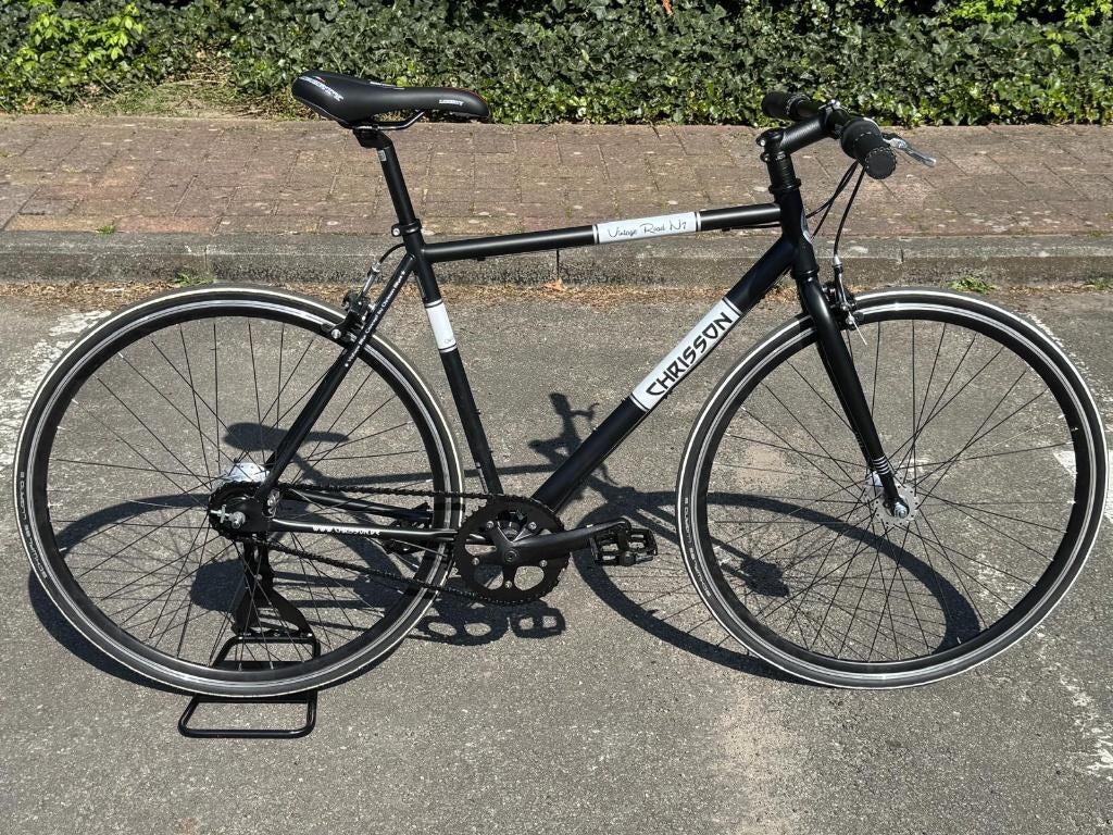 Shrisson stadfiets, Fietsen en Brommers, Velgrem, Versnellingen, Nieuw, Ophalen