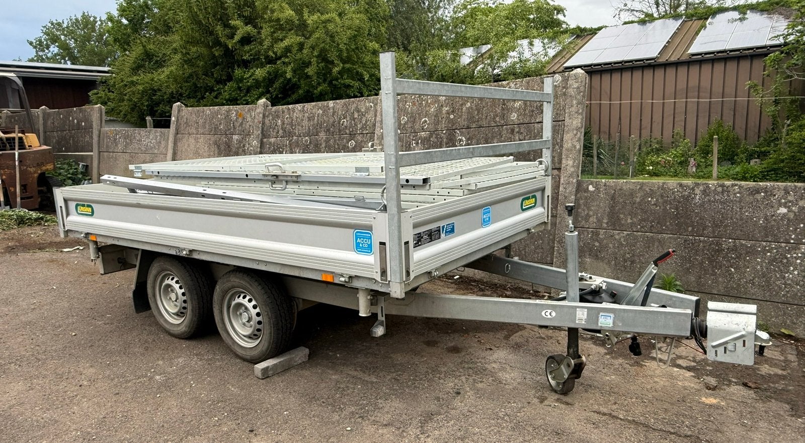 3 zijdige kipper / Unsinn / 2023 / 2600kg, Auto diversen, Aanhangers en Bagagewagens, Ophalen, Zo goed als nieuw