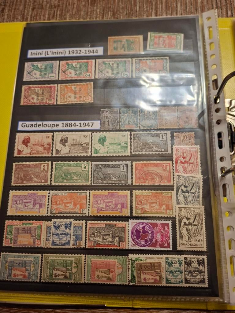 Franse kolonies, Verzenden