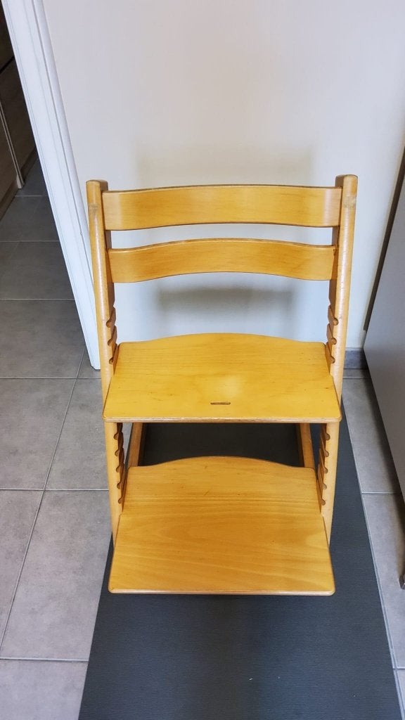Chaise cuisine enfant, Maison & Meubles, Autres couleurs, Enlèvement, Utilisé, Bois