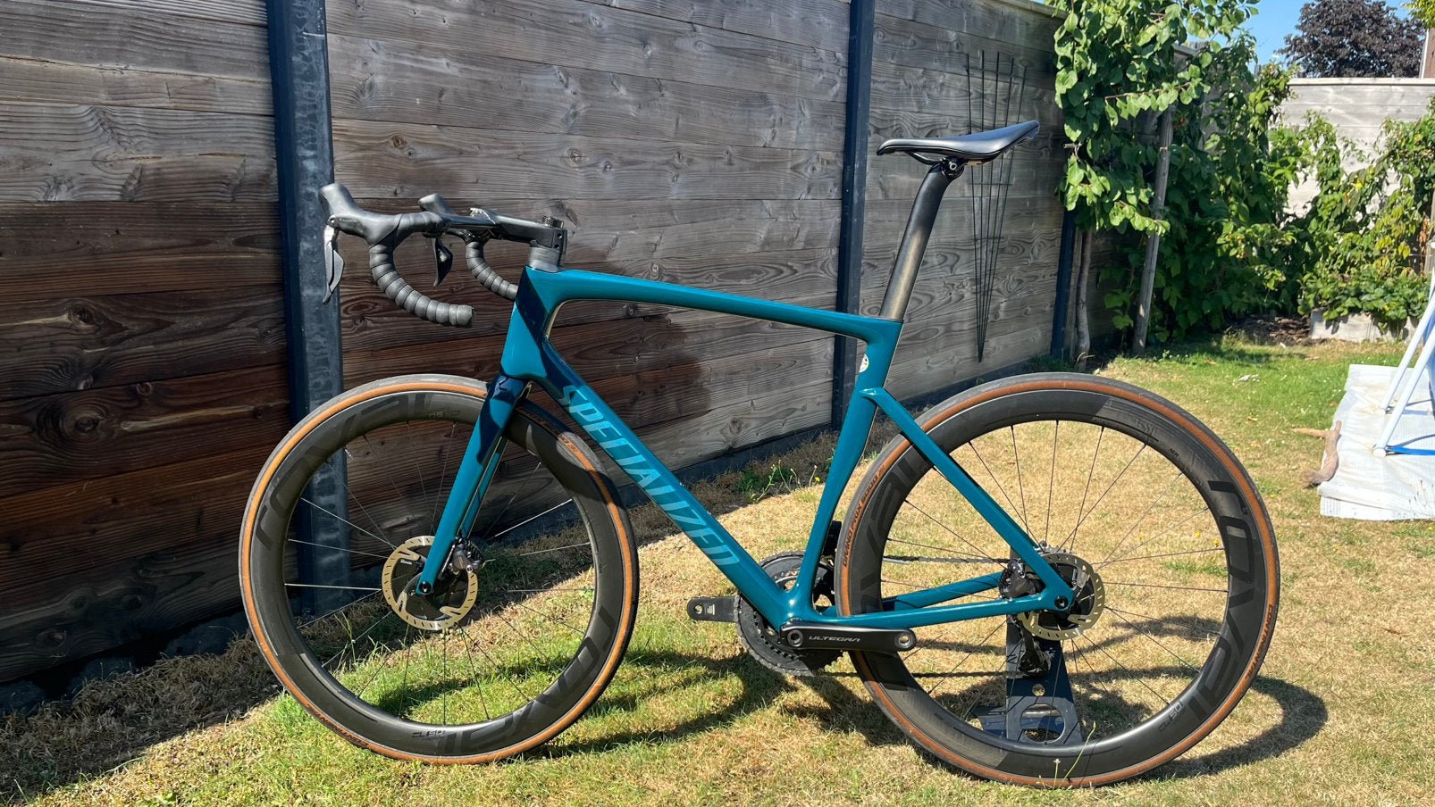 Specialized Tarmac SL7 di2 12 speed. 58. Roval CL50. 170mm, Fietsen en Brommers, Ophalen, Zo goed als nieuw, Carbon