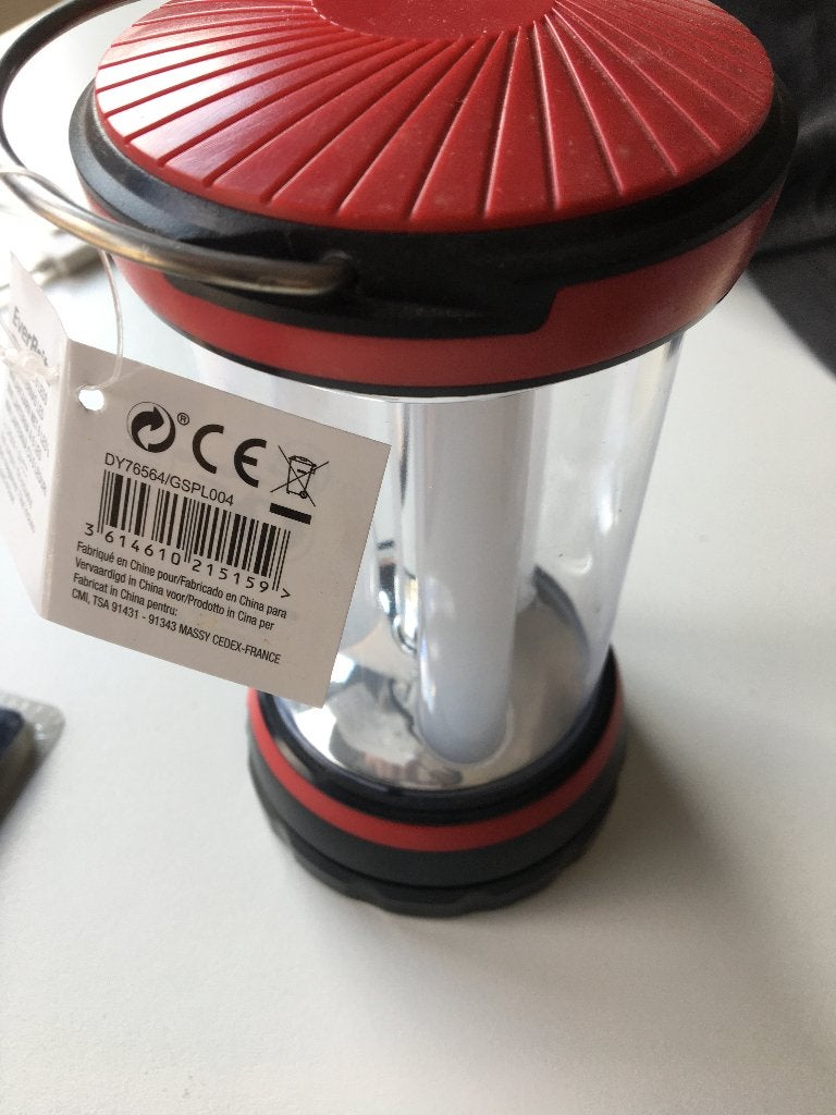 kampeerlamp (batterij) nieuw, Ophalen of Verzenden, Nieuw