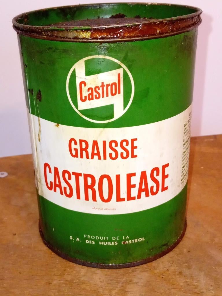Boîte rare | Graisse CASTROLLEASE, Collections, Enlèvement ou Envoi, Utilisé