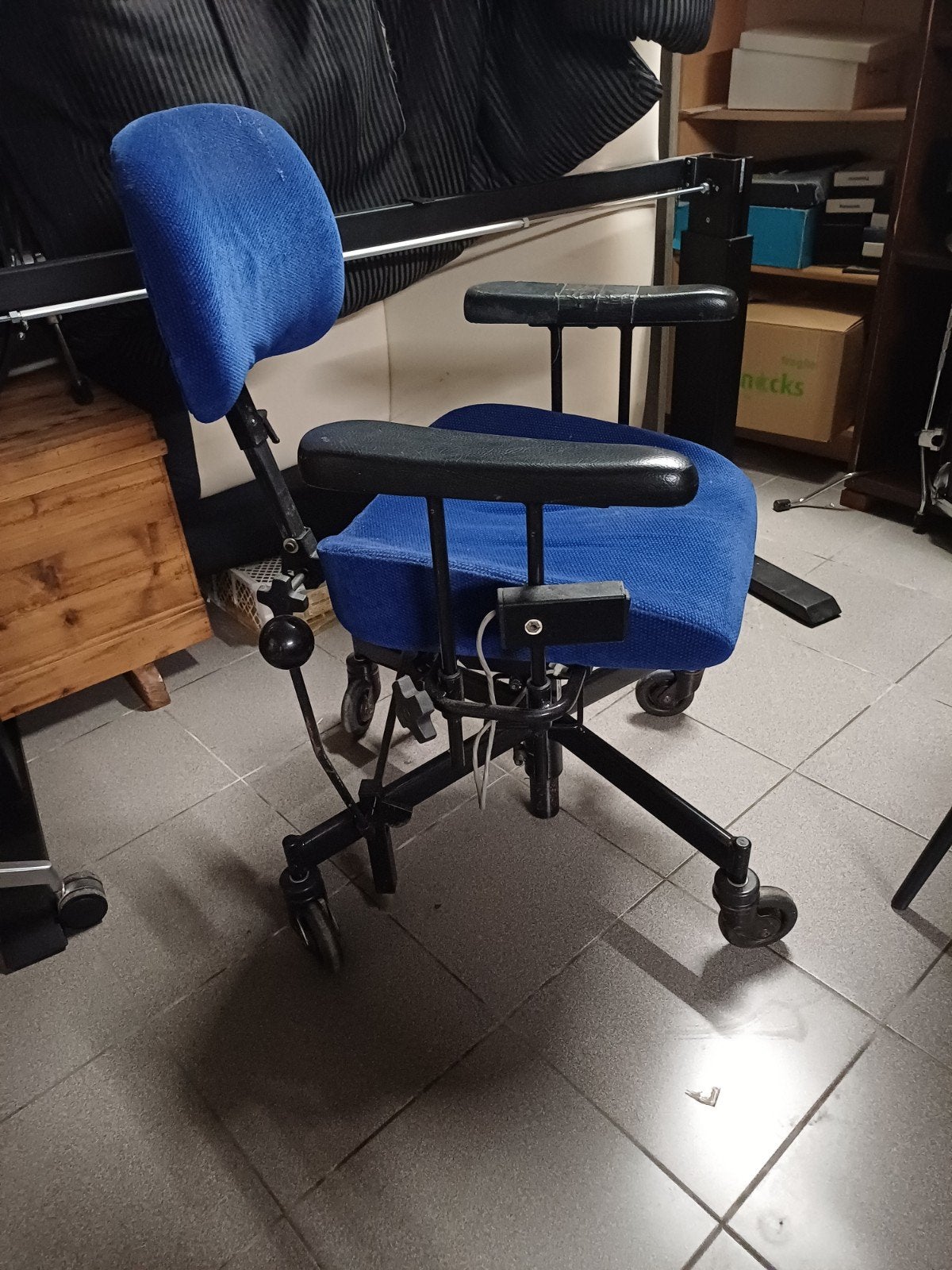 trippelstoel, Ophalen, Gebruikt