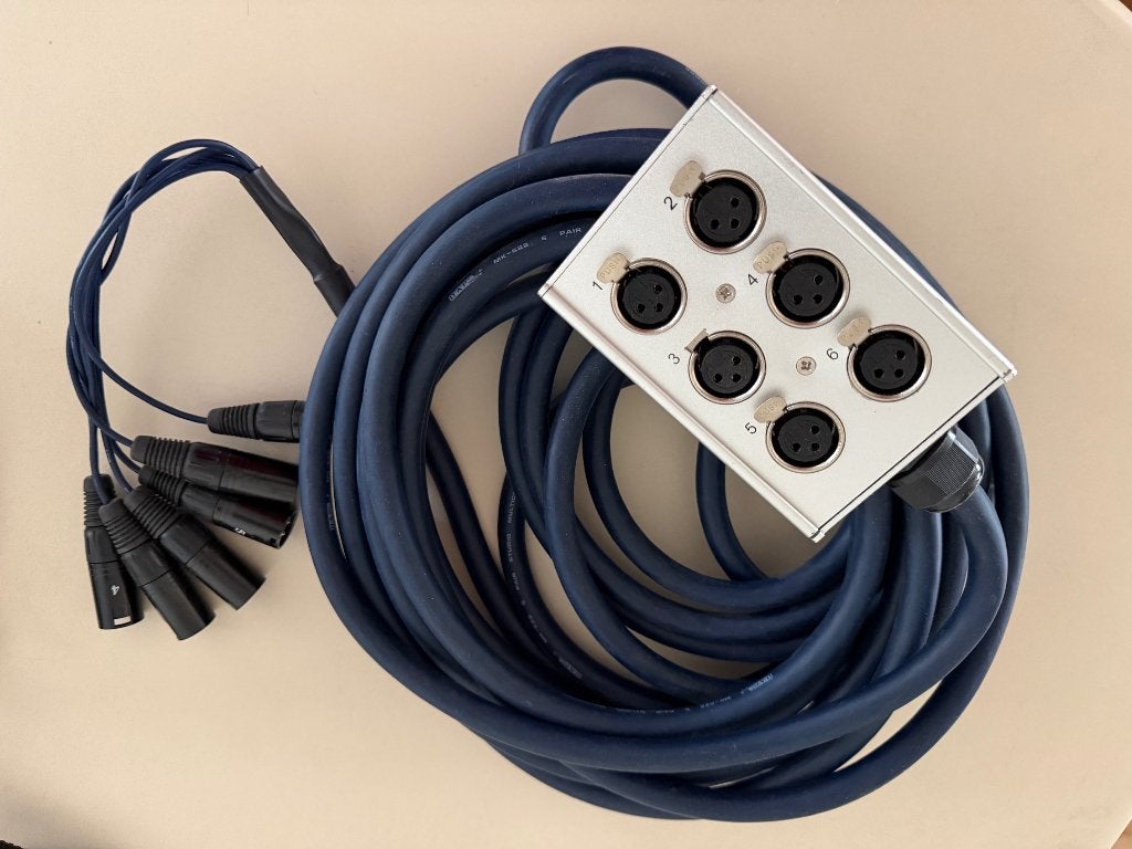 DAP Stagebox StageBlock Multi 10m 6XLR, Muziek en Instrumenten, Ophalen of Verzenden, Zo goed als nieuw, Apparatuur