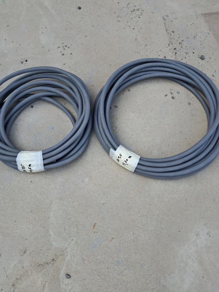 3x1,5mm² voorbedrade buis 16 mm, Doe-het-zelf en Bouw, Elektriciteit en Kabels, Ophalen