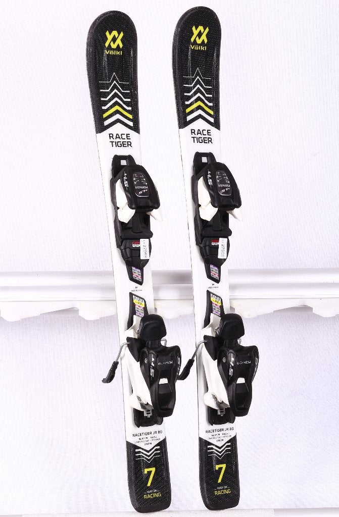 80; 90; 100; 110; 120cm kinder ski's VOLKL RACETIGER JR, Overige merken, Gebruikt, Verzenden, Carve