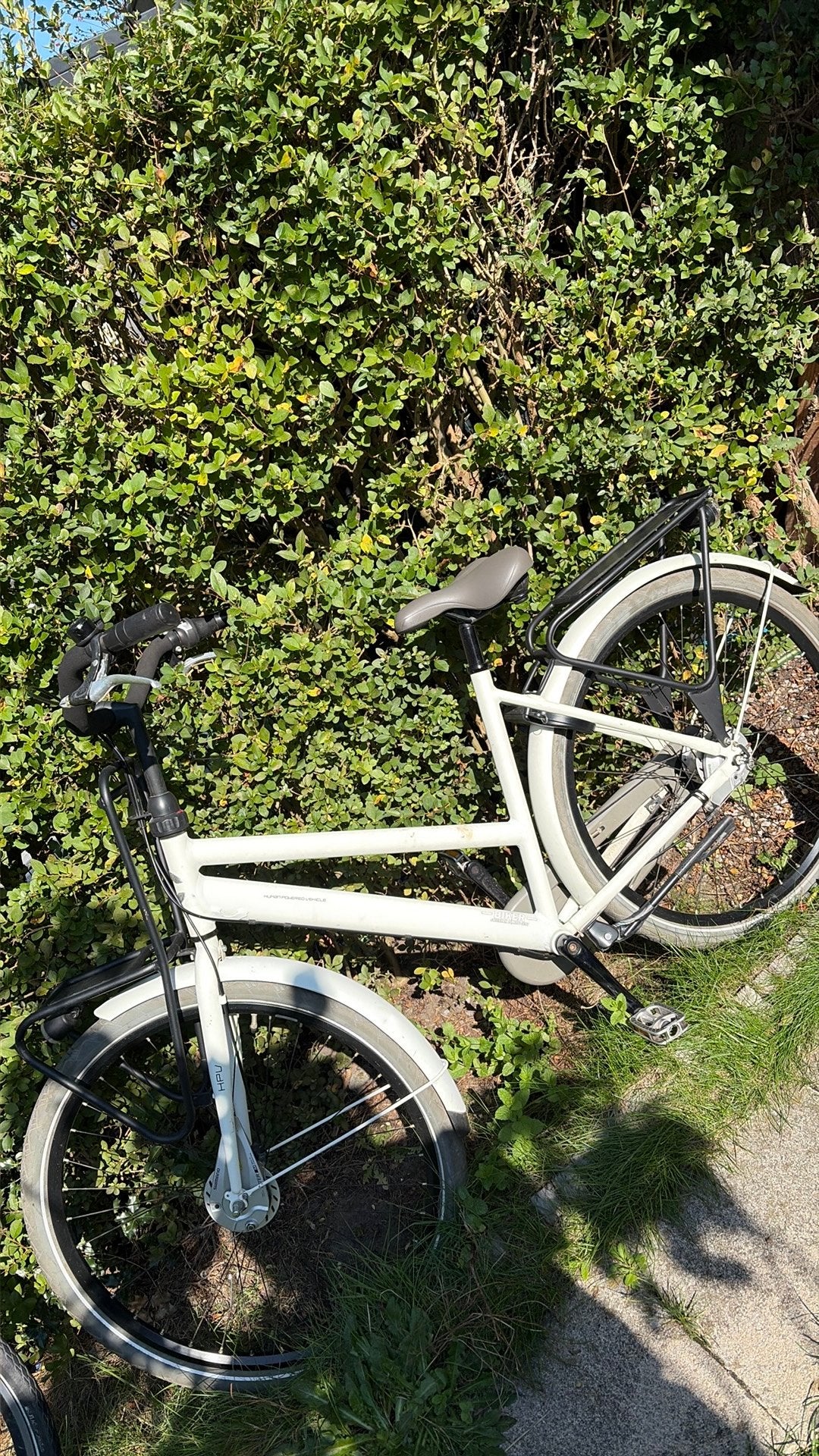 Cortina fiets in perfecte staat met alle lichtjes erop, Fietsen en Brommers, Ophalen, Zo goed als nieuw