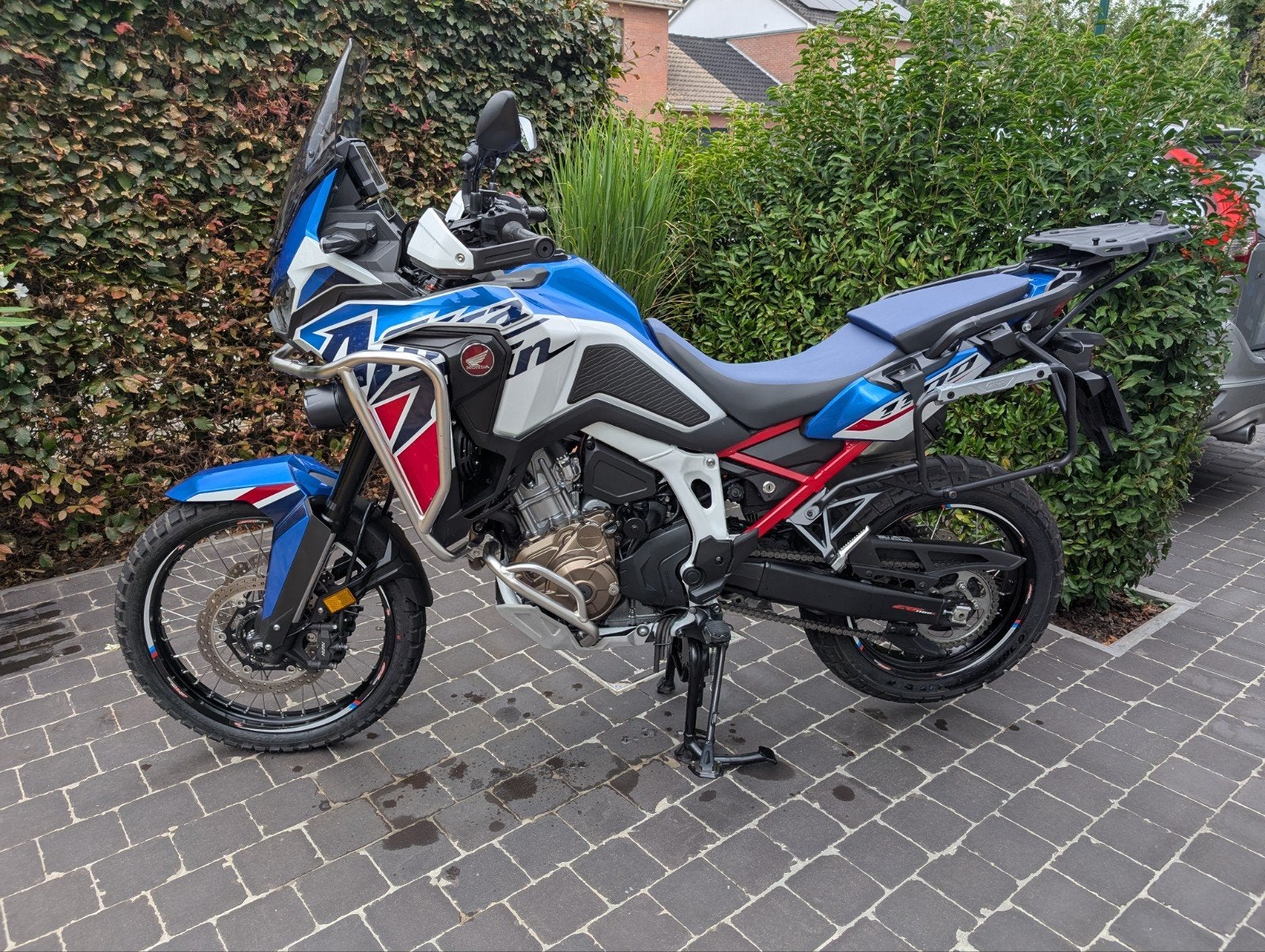 Honda CRF1100 Africa twin 2023, Motoren, 2 cilinders, Occasion, Motorrijbewijs A, Handvatverwarming