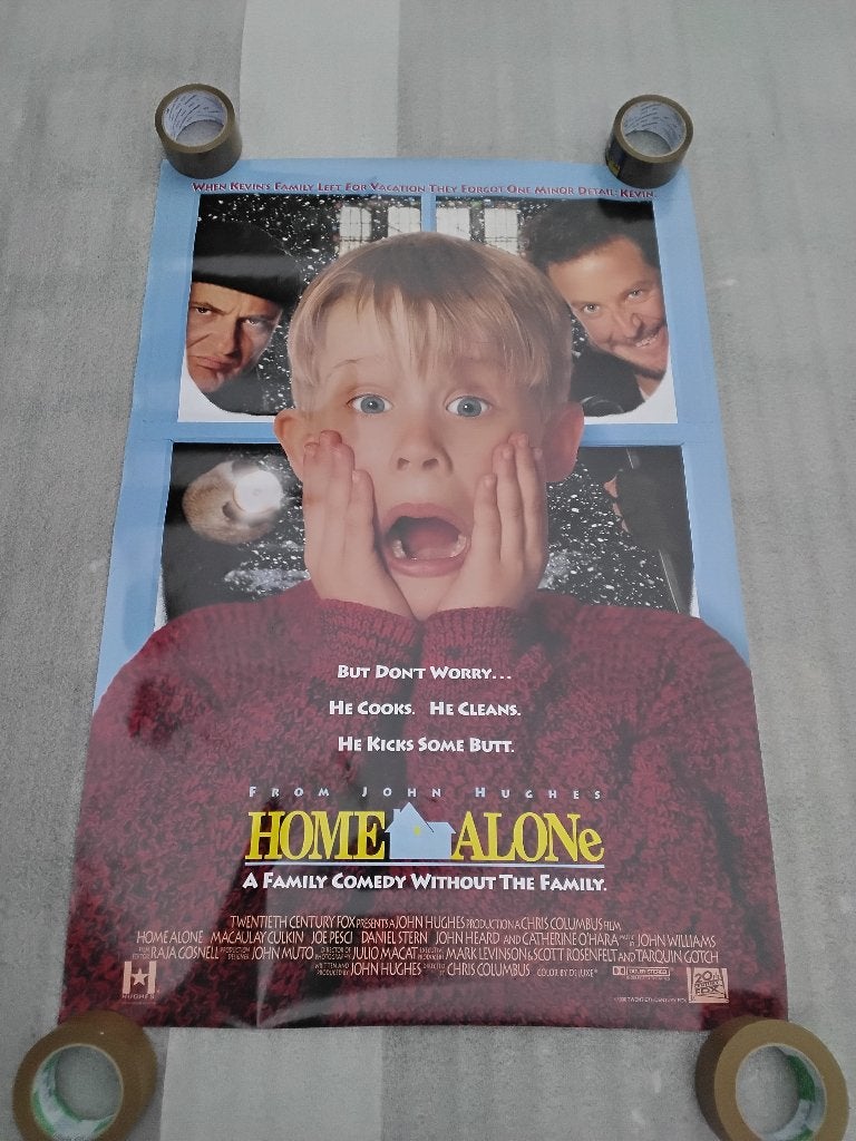 Affiche de cinema maman j ai rare l avion, Collections, Enlèvement ou Envoi, Comme neuf, Film, Affiche