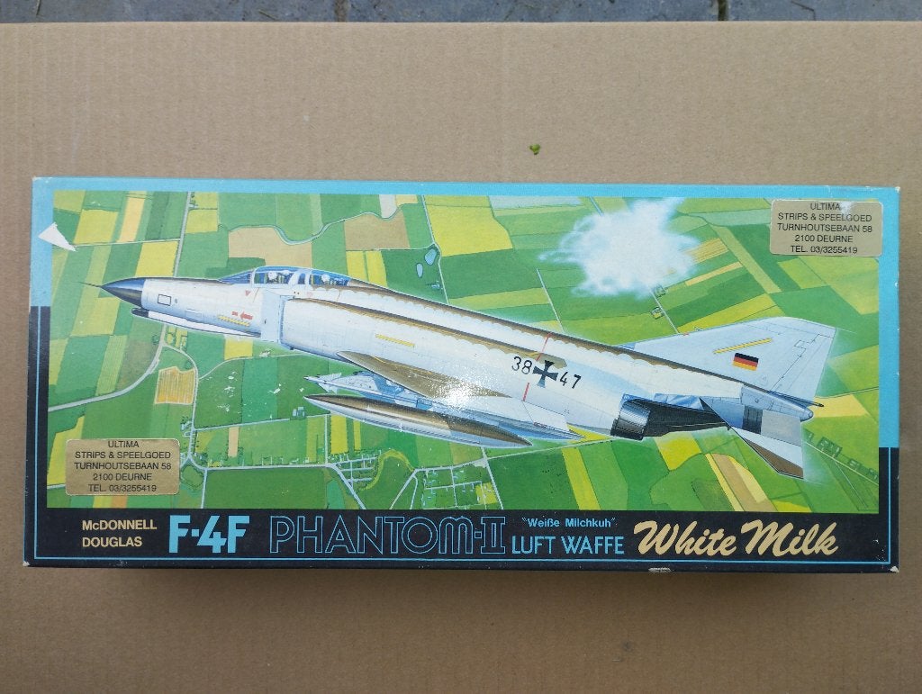 McDonnell Douglas F-4F Phantom-II White Milk Fujimi 7A-G7, Hobby en Vrije tijd, Overige merken, 1:72 tot 1:144, Nieuw, Ophalen of Verzenden