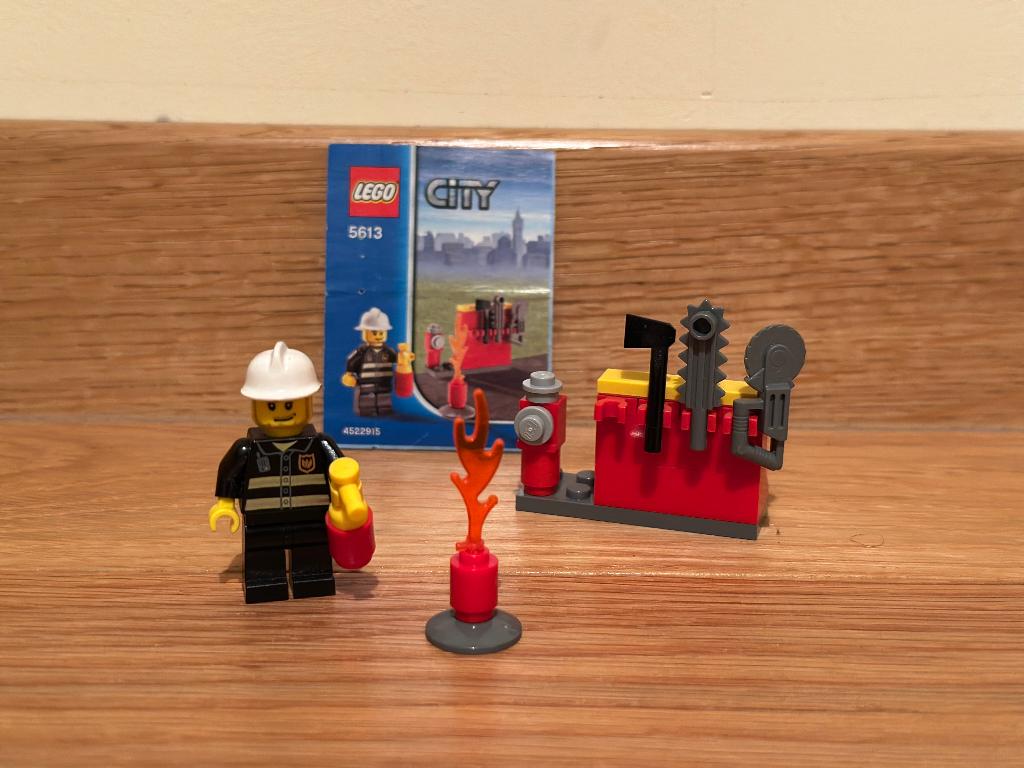 Lego City 5613 Brandweerman, Lego, Ophalen of Verzenden, Inclusief instructies, Complete set