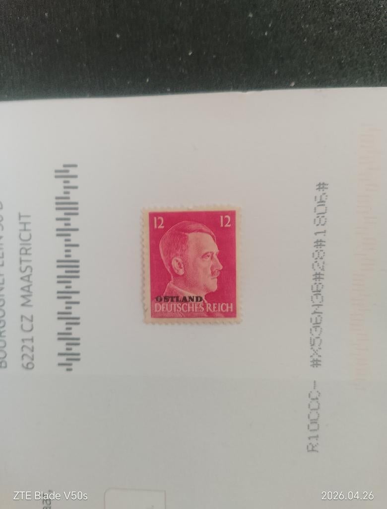 Timbres du Deutsches Reich, Enlèvement ou Envoi