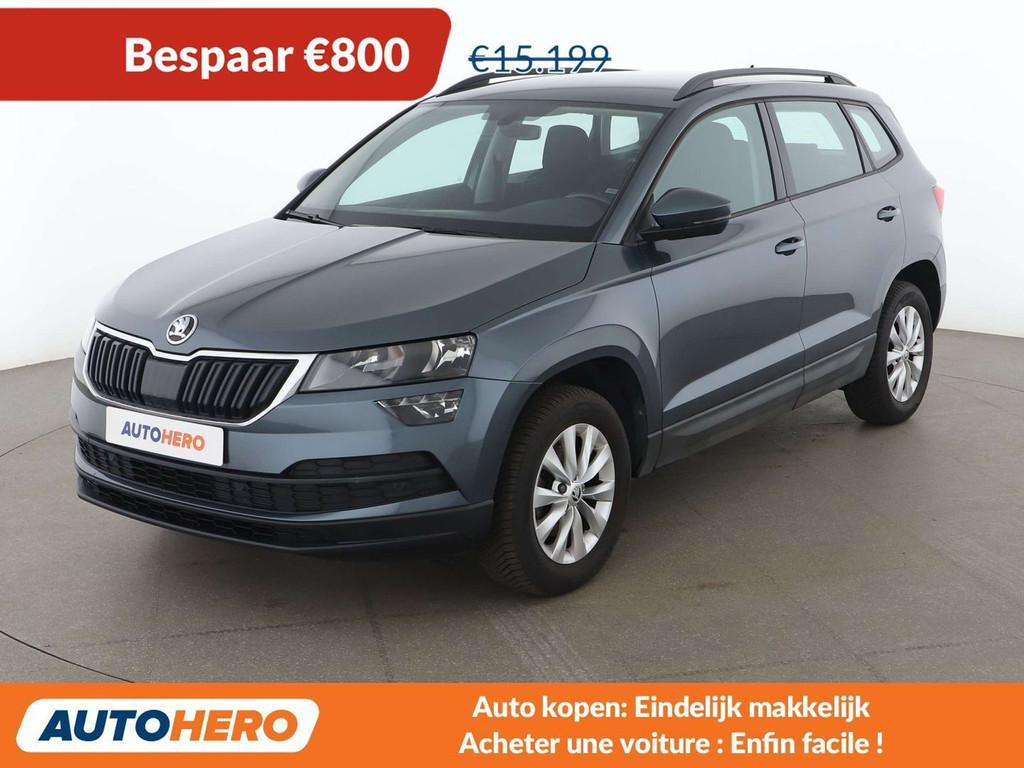 Skoda Karoq 1.0 TSI Ambition (bj 2018), Auto's, Skoda, Voorwielaandrijving, Stof, Gebruikt, 5 deurs
