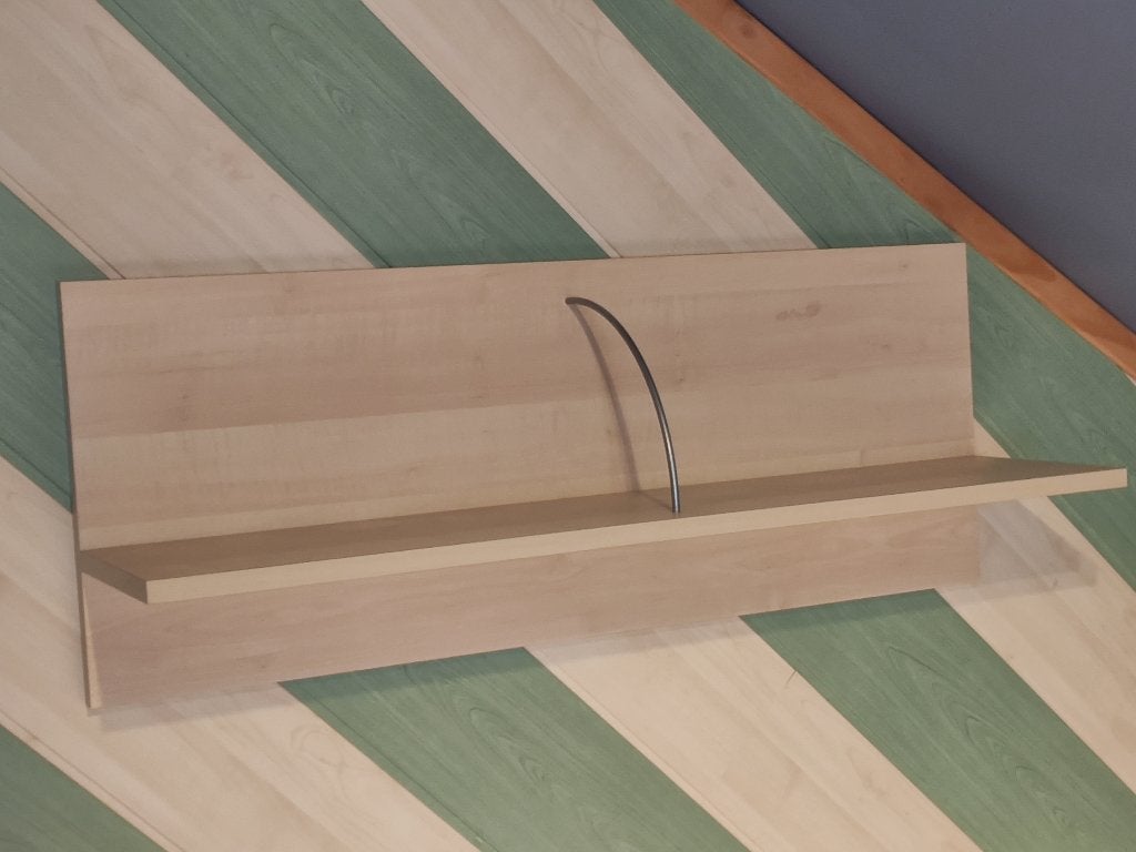 Garde-robe + étagère à vendre, Maison & Meubles, 100 à 150 cm, Utilisé, Avec porte(s), 50 à 75 cm