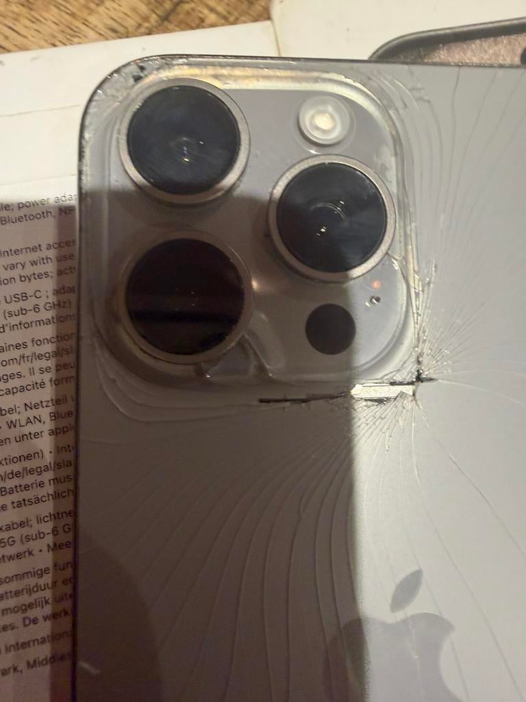 iPhone 15 pro max, Telecommunicatie, Mobiele telefoons | Apple iPhone, Ophalen, Zo goed als nieuw, IPhone 15