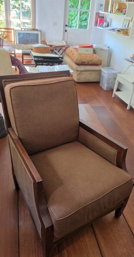 Paire fauteuils Drexel Heritage – fabric. USA haut de gamme, 75 à 100 cm, Enlèvement, Utilisé, 50 à 75 cm