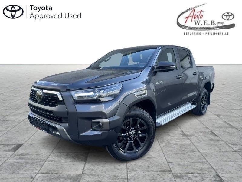 Toyota Hilux 2.8L Diesel MHEV 6AT Invincible NEUF !, Achat, Euro 6, Autres couleurs, Noir