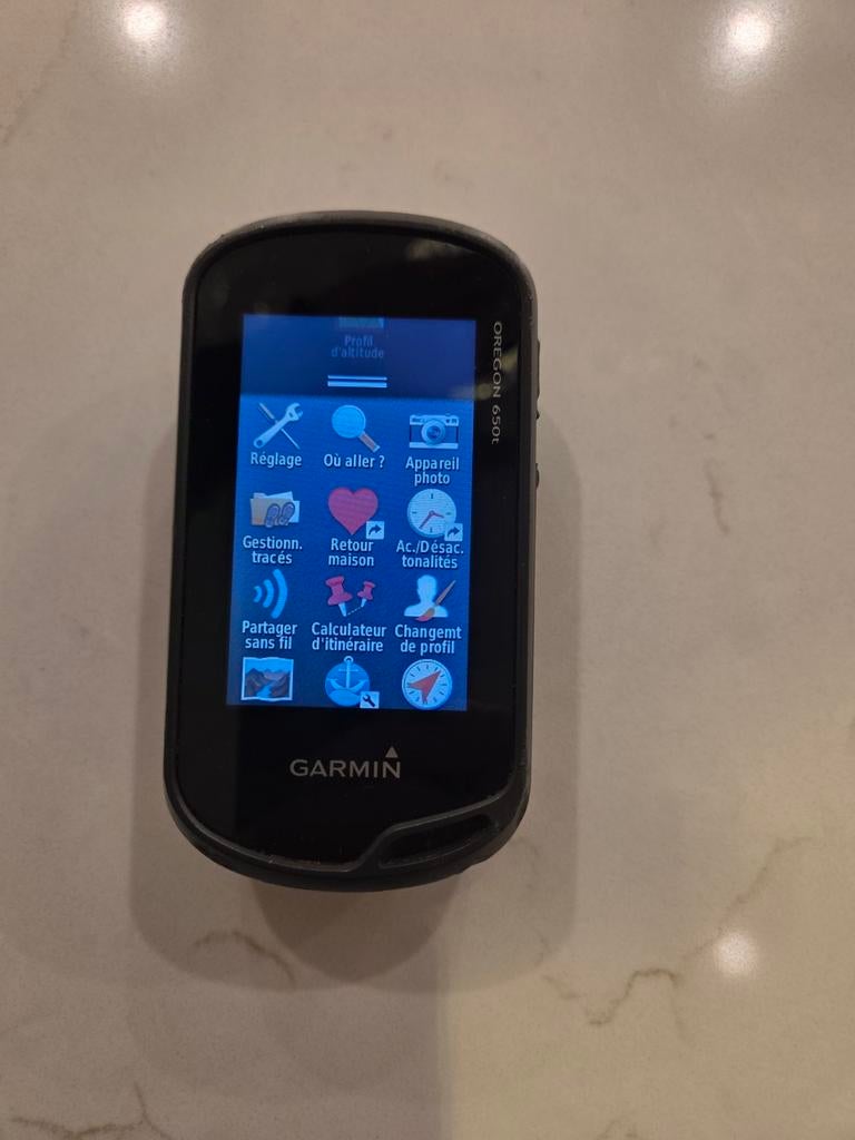 Garmin oregon 650t, GPS
