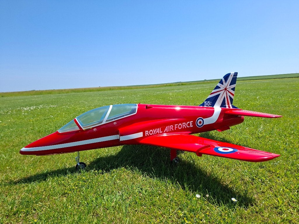 Jet Sebart Jet 8S Mini Bae Hawk 1,40m fibre, Hobby & Loisirs créatifs, Enlèvement, Comme neuf, Avion, Autres marques