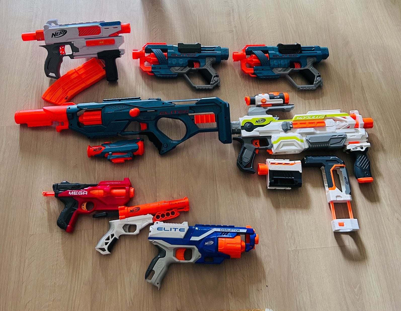 Pistolets Nerf, Enlèvement ou Envoi, Comme neuf