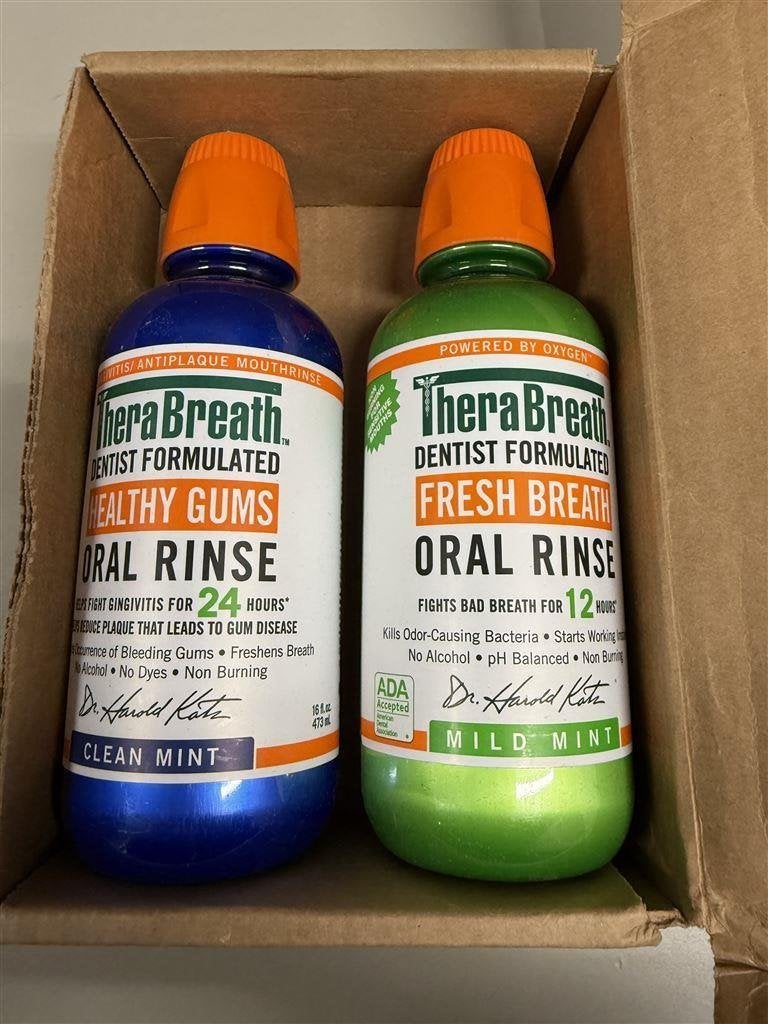 Therabreath mondwater - Mint, Bijoux, Sacs & Beauté, Beauté | Soins de la bouche, Enlèvement ou Envoi, Neuf