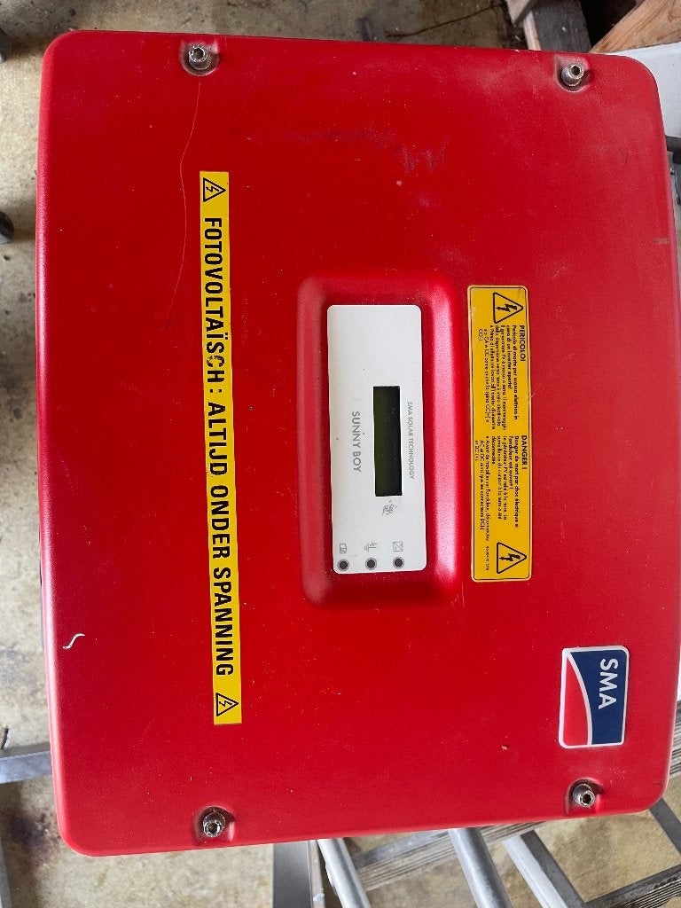 Onduleur sma, Enlèvement, Utilisé, Collecteur, 100 à 200 watts-crêtes