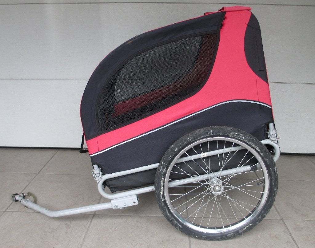 Remorque pour vélo pour chien, Remorque pour chien, Pliable, 20 à 40 kg, Enlèvement
