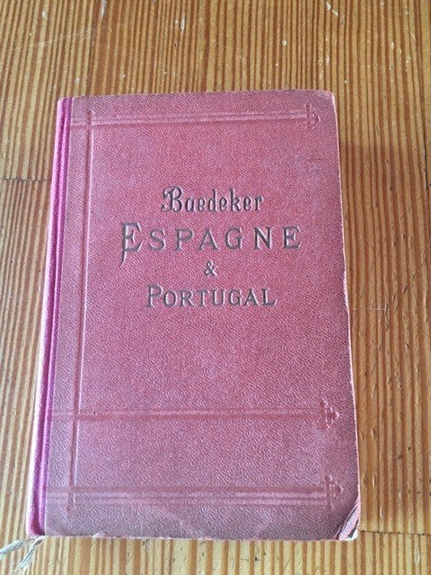 Baedeker Espagne & Portugal, reisgids van 1920, Ophalen of Verzenden