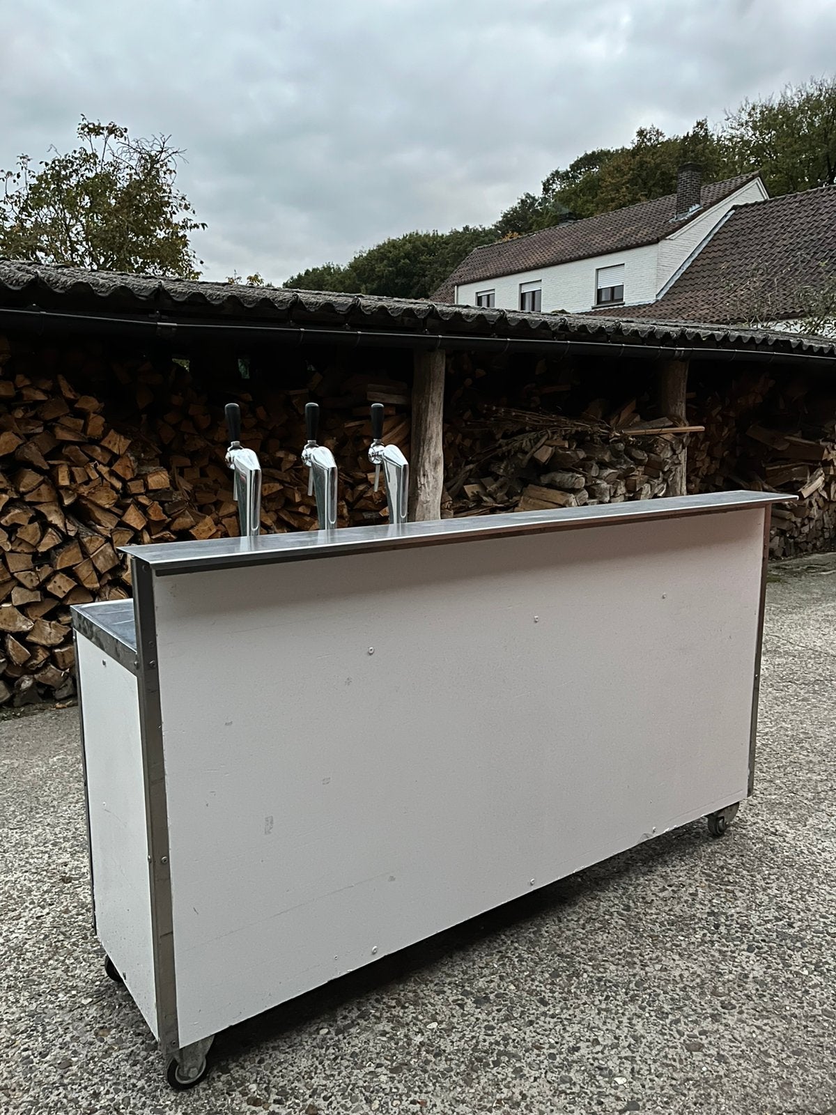 Mobiele tap met spoelbakken, Zakelijke goederen, Ophalen of Verzenden