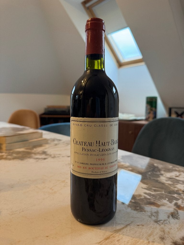 Château Haut-Bailly Cru Classé de Graves 1996, Neuf, Enlèvement ou Envoi, Pleine, Vin rouge