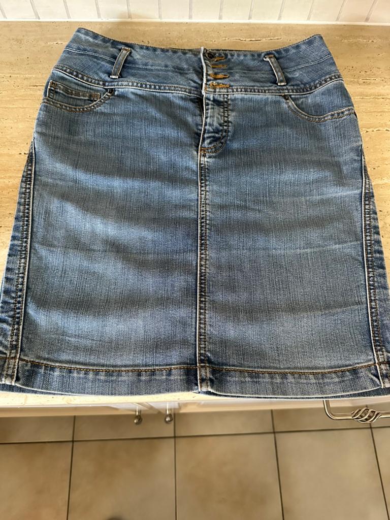 Vero moda , jeansrok , maat 40, Kleding | Dames, Rokken, Blauw, Zo goed als nieuw, Boven de knie, Ophalen